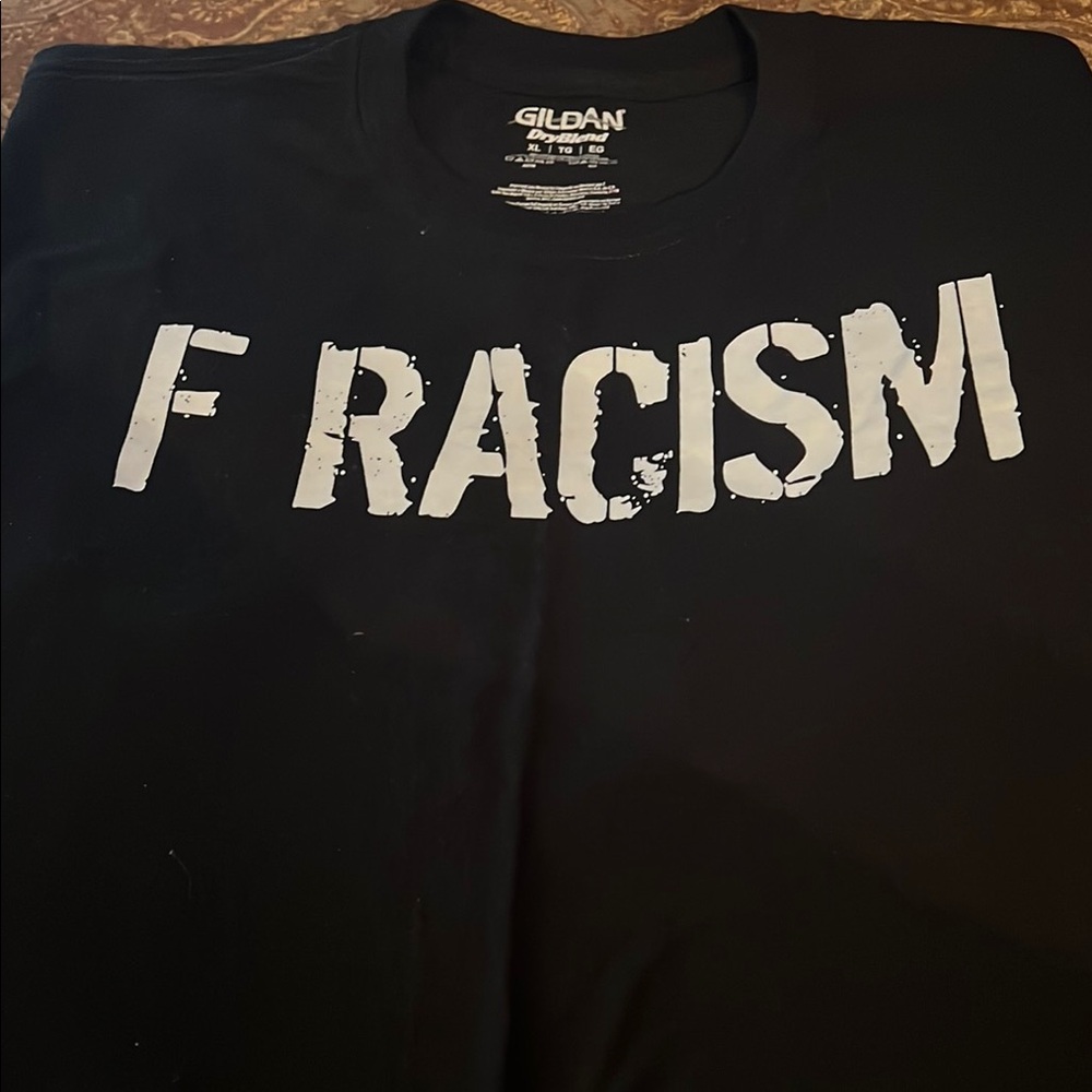 Custom F Racism Graphic Tee - Picture 2 of 3